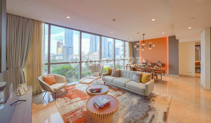 Apartemen Luxury Casa Domaine Size 168 sqm 3BR at Jakarta’s CBD