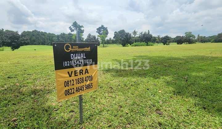 Jual Murah !!! Kavling Danau Dan Golf Suvarna Sutera 677m2