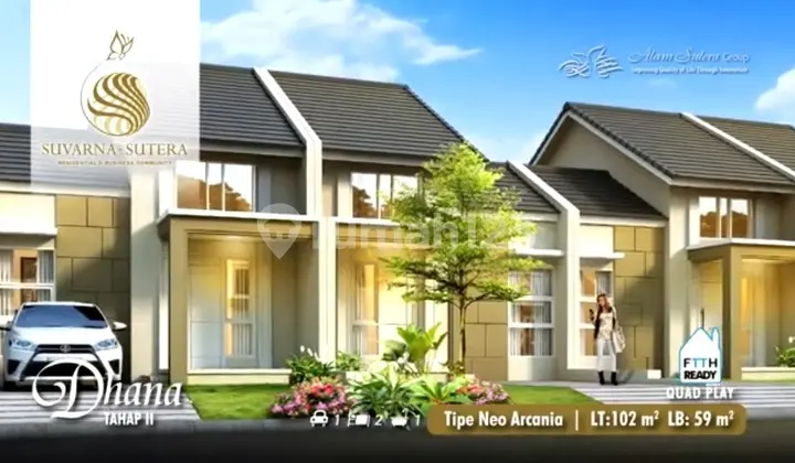 For Sale at a Loss !!! Brand New 1-Storey House in Suvarna Sutera 6x17