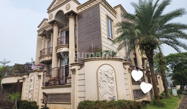 Jual rumah SHM American Classic 3 lantai di Citra Raya