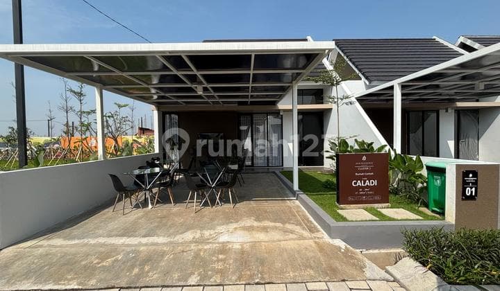 Tanpa DP! Rumah 1 Lantai Modern di Krian Kota