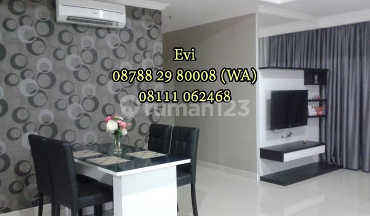 Sewa Apartemen Denpasar Residence 3Br+1 Furnished Bagus Siap Huni
