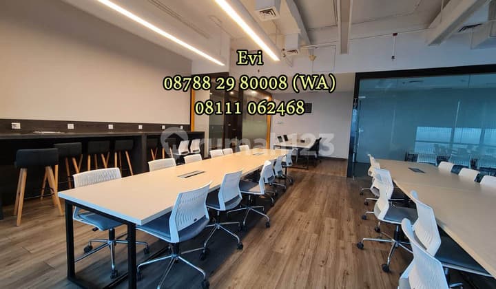 For Lease Office Soho Capital Podomoro City Furnished