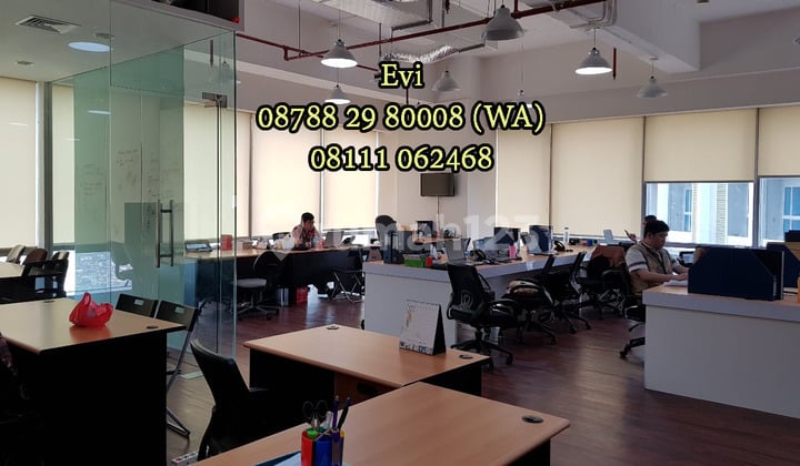 Jual Office Soho Capital Podomoro City Central Park Furnished