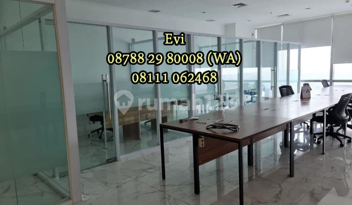 Rent Office Soho Capital Podomoro City Furnished Cheap Strategic