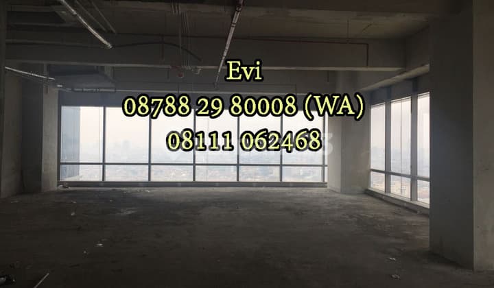 Jual Ruang Kantor Soho Capital Central Park Low Zone Bare