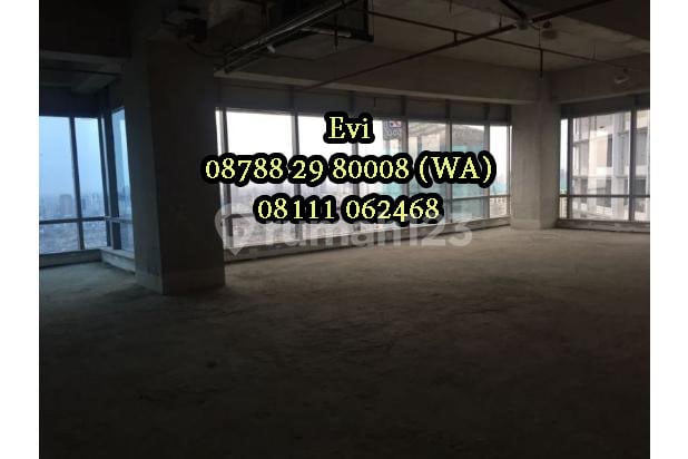 Sewa Ruang Kantor Soho Capital Central Park Bare Finishing