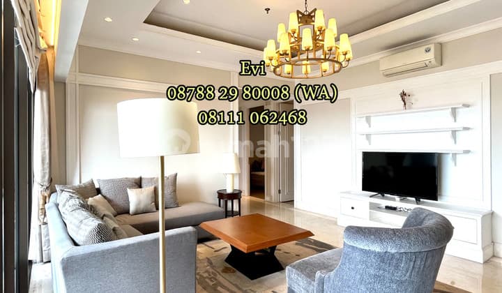 Dijual Apartemen 1 Park Avenue 3 Bedroom Lantai Sedang Furnished