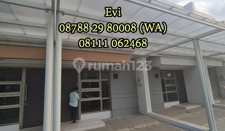 Dijual Rumah Town House Pik 2 Cluster Virginia 2 Kamar Tidur Rumah