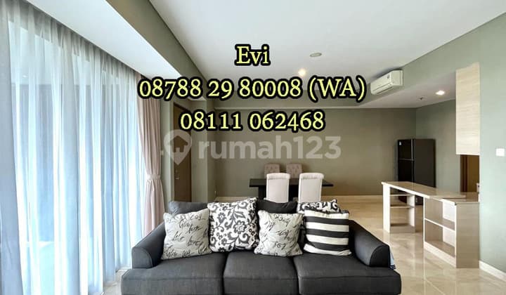Dijual Apartemen 1 Park Avenue 3 Bedroom Lantai Rendah Furnished