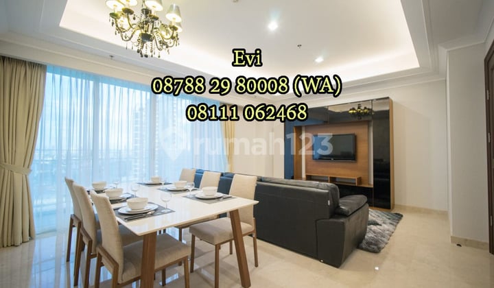 Rent Apartment Pondok Indah Residence 3+1 Bedroom Private Lift