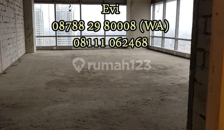 Sewa Ruang Kantor Soho Capital Podomoro City Bare Finishing