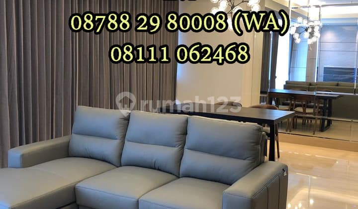 Dijual Apartemen South Hills 3 Bedroom Lantai Rendah Furnished