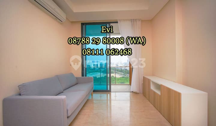 Sewa Apartemen Veranda Residence 2+1 Bedroom Lantai Sedang