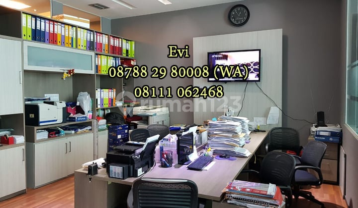 Jual Ruang Kantor Apl Tower Central Park Podomoro City Furnished