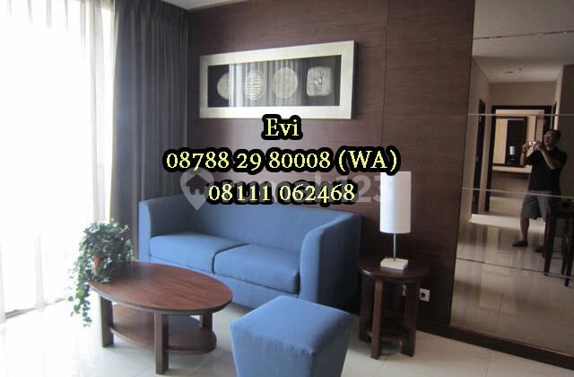 Sewa Apartemen Central Park Residence 2+1 Bedroom Interior Bagus