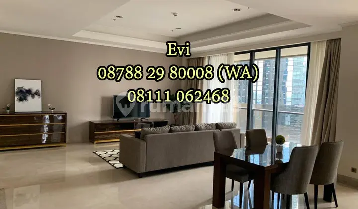For Sale Apartment District 8 Senopati 4 Bedrooms High Floor