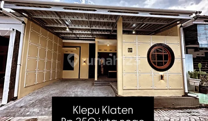 Rumah Cantik Bebas Banjir di Ceper Klaten Lokasi Strategis