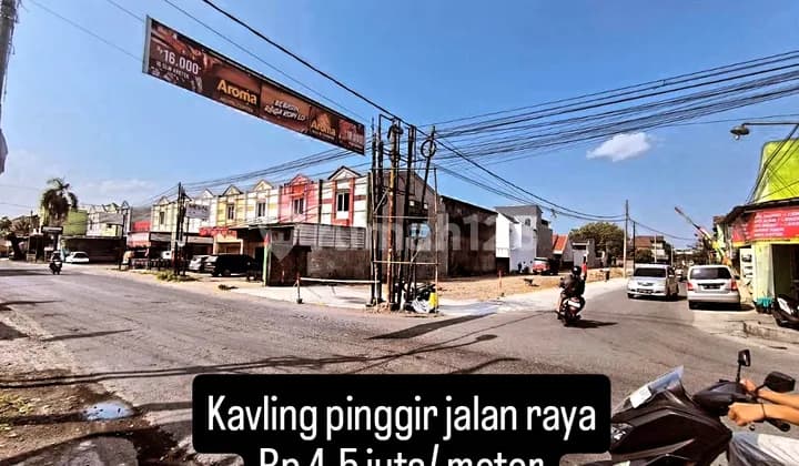 Kavling Pinggir Jalan Utama Gawanan di Colomadu
