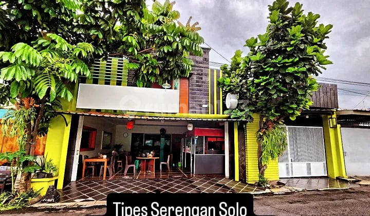 Rumah Plus Kost Pinggir Jalan Utama Tipes Serengan Solo