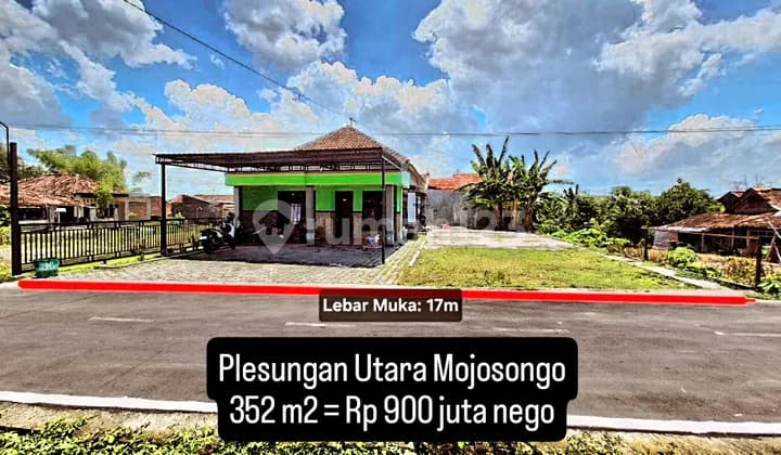Rumah Lahan Luas 352 M2 Di Plesungan Utara Mojosongo