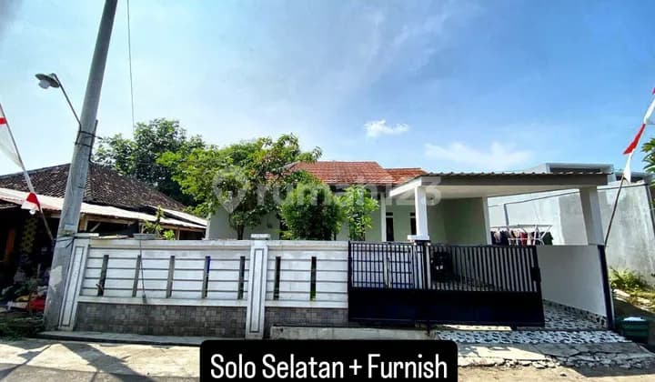 Rumah Cantik di Solo Baru Area Bonus Furnish
