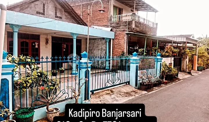 Rumah Kadipiro Banjarsari 210 M2 Harga Renyah