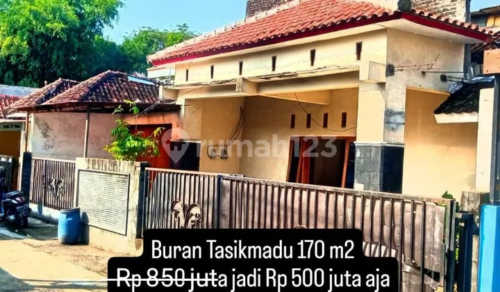 Rumah Murah 170m2 Di Buran Tasikmadu Karanganyar