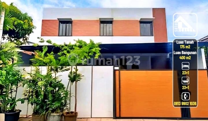 Rumah Kost 23 Kamar Tersewa Penuh di Cikini, Menteng