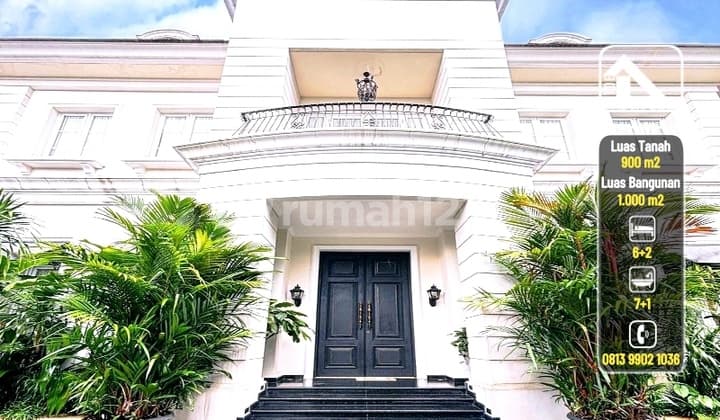 Rumah Mewah Modern American Classic di Lebak Bulus, Cilandak