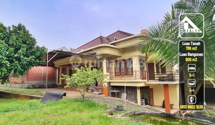 Rumah Luas di Lokasi Tenang Ciganjur, Jagakarsa, Jakarta Selatan