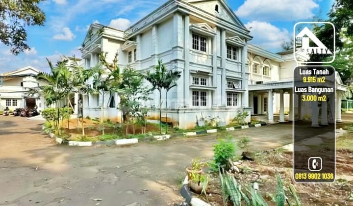 Bangunan Ex Sekolah Premium Full Fasiltas di Kemang Timur, Bangka