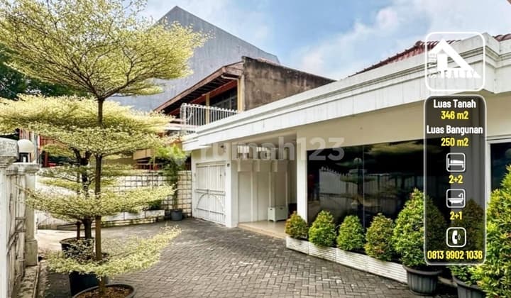 Rumah Komersial di Area Senopati-Blok S, Kebayoran Baru