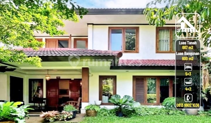 Rumah Mewah Siap Huni Dekat Blok M Kebayoran Baru