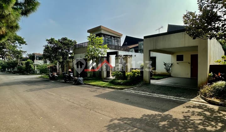 Rumah Villa Cantik dan Asri Terawat Fully Furnished Dalam Cluster, Cisarua Bogor