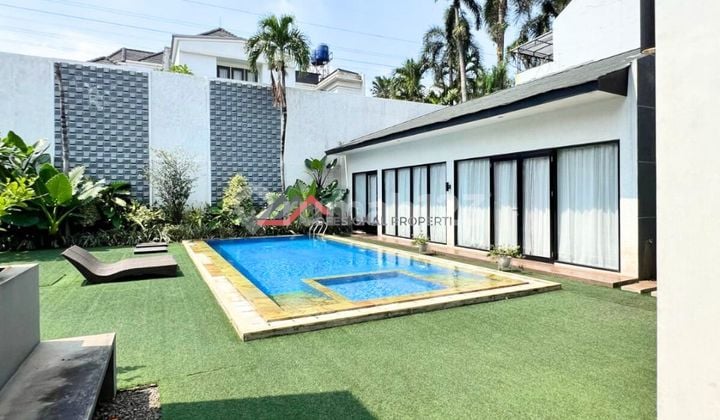 For Sale Ciner Modern Tropical House Dalam Komplek di Cinere Depok