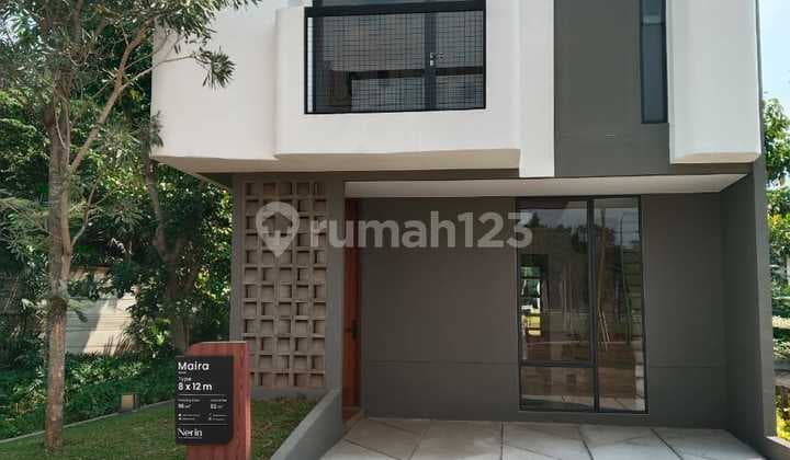 Rumah Dua Lantai Selangkah Ke Bsd Dan Gading Serpong Dekat Stasiun Ka