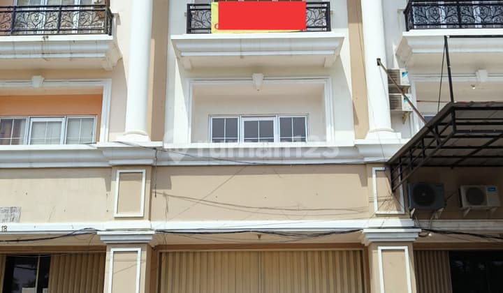 Disewakan Ruko 4 Lantai Siap Huni di Sentra Niaga, Harapan Indah, Bekasi