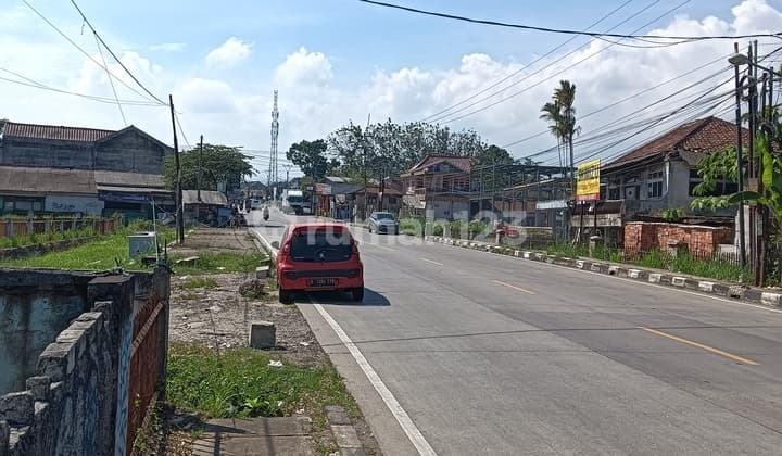 Tanah Strategis Hanya 75 M Dari Keluar Pintu Tol Caringin..Ciawi..Keluar di I Km 53..Lokasi Jarang Ada Strategis..Cocok untuk Showroom atau Rumah Sakit