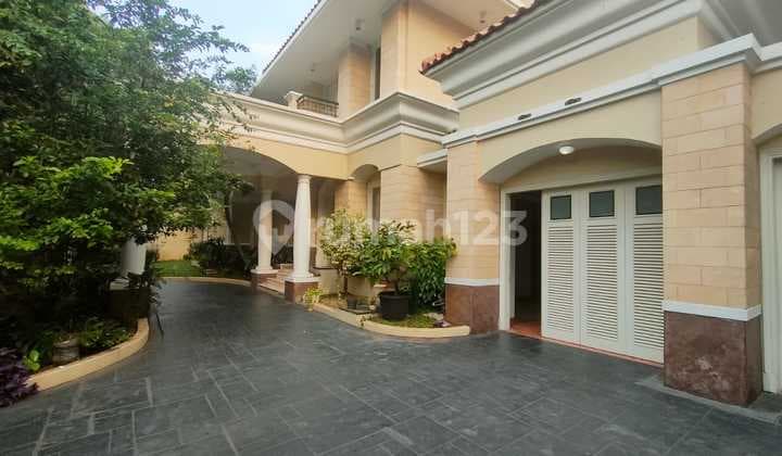 Walking Distance To Jis Beautiful And Just Retouched Landed House (Real Pictures) With Private Swimming Pool In Pondok Indah