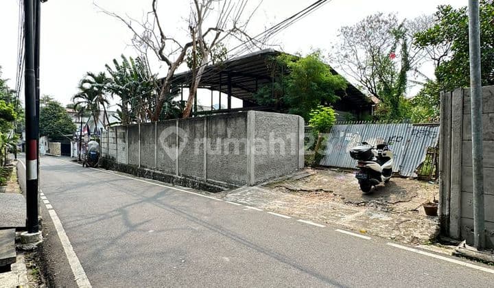 Tanah murah mendekati njop Jalan lebar Bangka Kemang