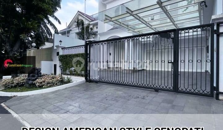 Rumah modern design american style Senopati area Kebayoran baru