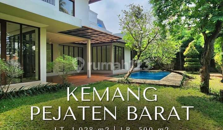 Design Modern Tropis Big Garden Kemang Pejaten