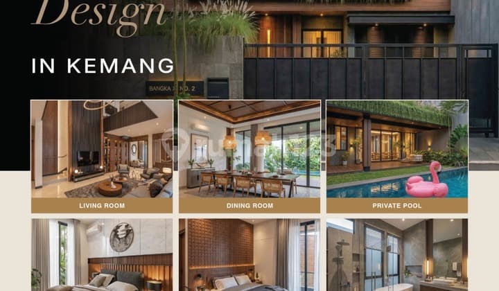 Modern Tropical House Kemang Best Location