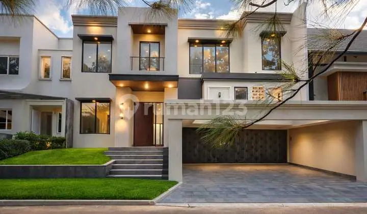 New Beautiful Luxury House Certainly Comfortable with Private Swimming Pool Giri Loka BSD