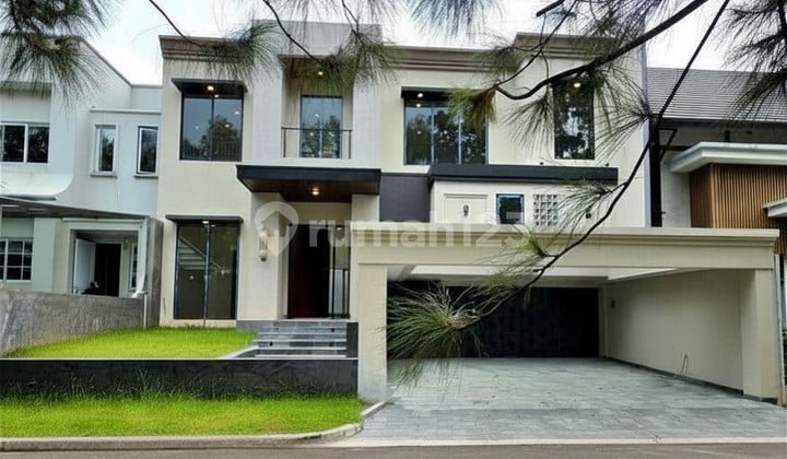 Rumah Mewah American Classic Siap Huni, Private Pool Dikawasan Giriloka BSD City