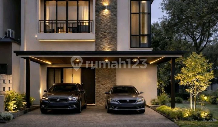 Rumah Hoek Bagus Asri Bangunan Mandiri Caspia BSD City Rumah Hoek Bagus Asri Bangunan Mandiri Caspia BSD City