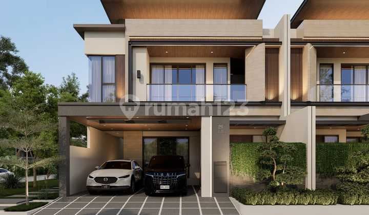 New Luxury House Independent Building Tropical Contemporary Design in BSD City
