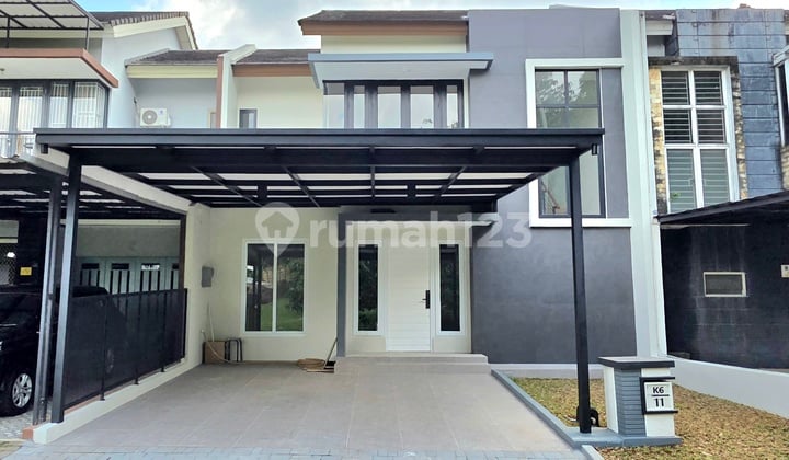 Rumah Brand New Renovasi Total Siap Huni Latinos BSD Dekat Exit Tol, Stasiun Rawa Buntu dan Pasar Modern