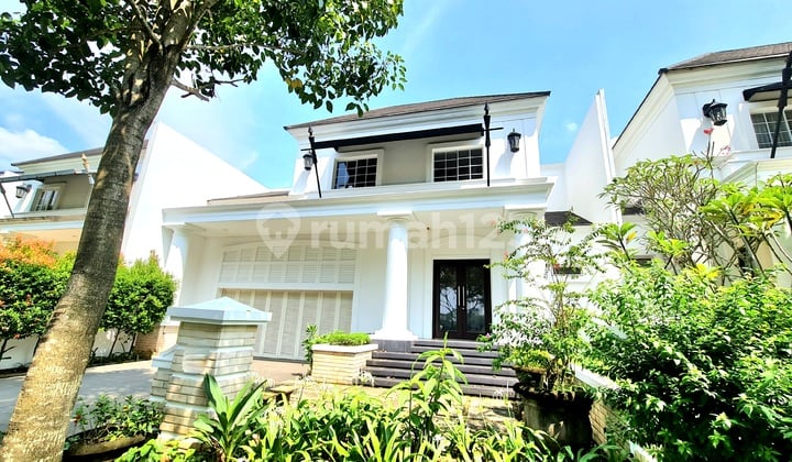 Rumah Mewah American Classic Lebar 15, Jarang Ada, De Park BSD City, Lokasi Strategis, Dekat Exit Toll , Aeon Mall